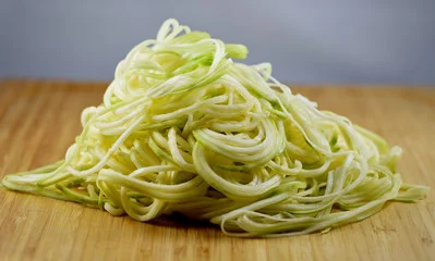 One Pot Cod Over Zoodles