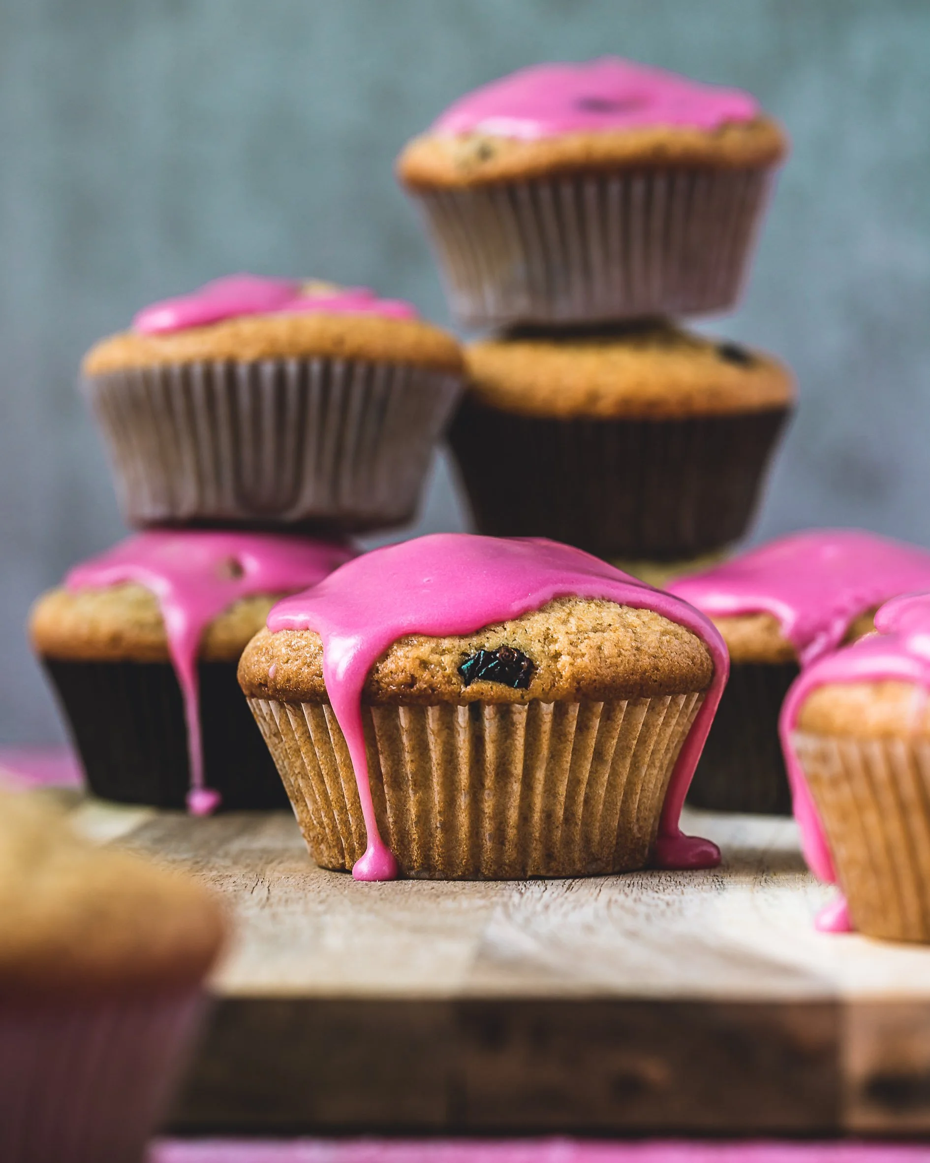 Ystävänpäivän vegaaniset pinkit muffinssit — Herbivoriaa