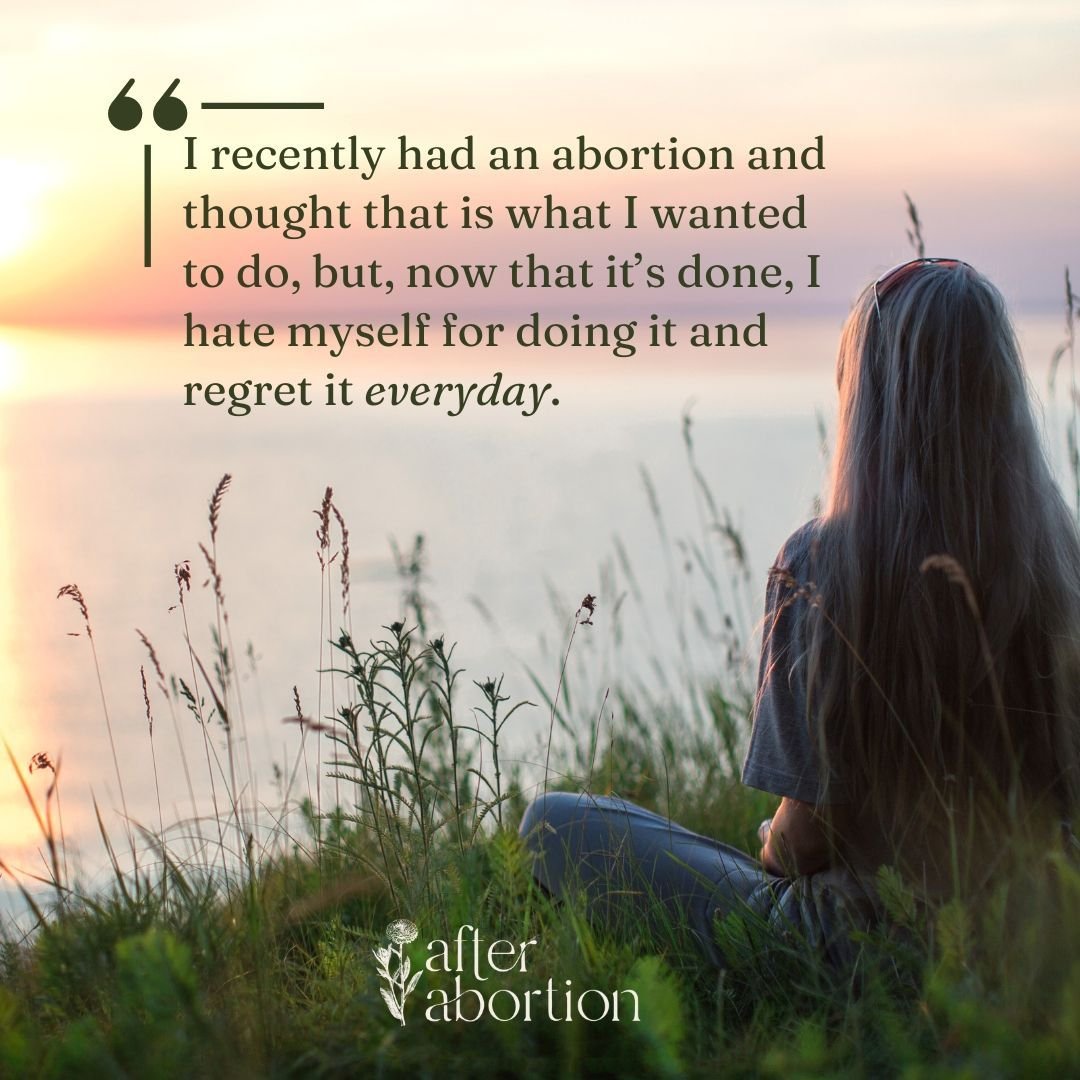 We offer confidential support in a peaceful, private setting where you can express your feelings and begin to sort through your emotions. 

Interested in more information, support and encouragement? Call 703.841.2504 or email info@helpafterabortion.o