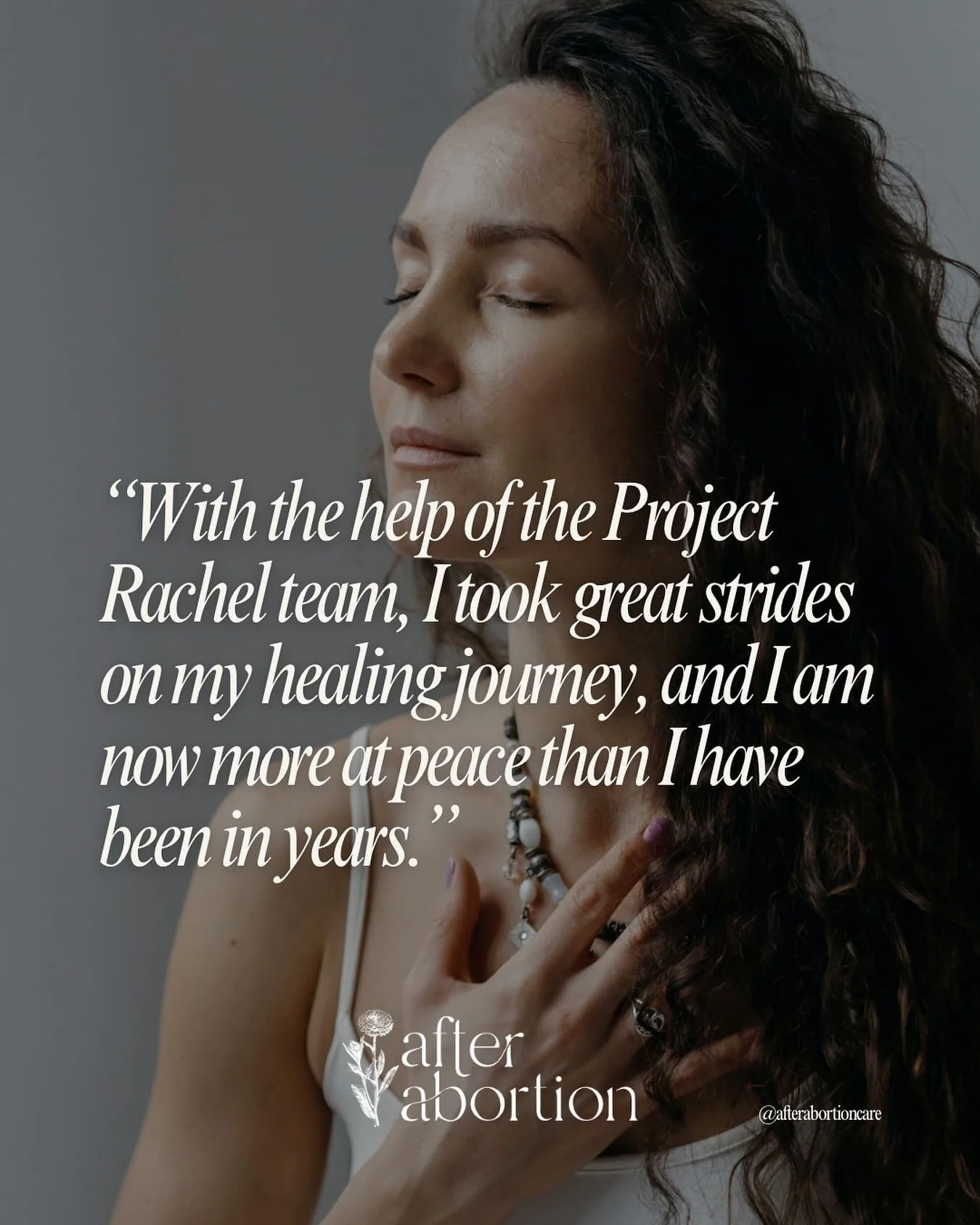 This is what our team is here for, to accompany you on your journey towards healing. We are here for you. 💜

Contact us today at 703.841.2504 or email us at info@helpafterabortion.org.