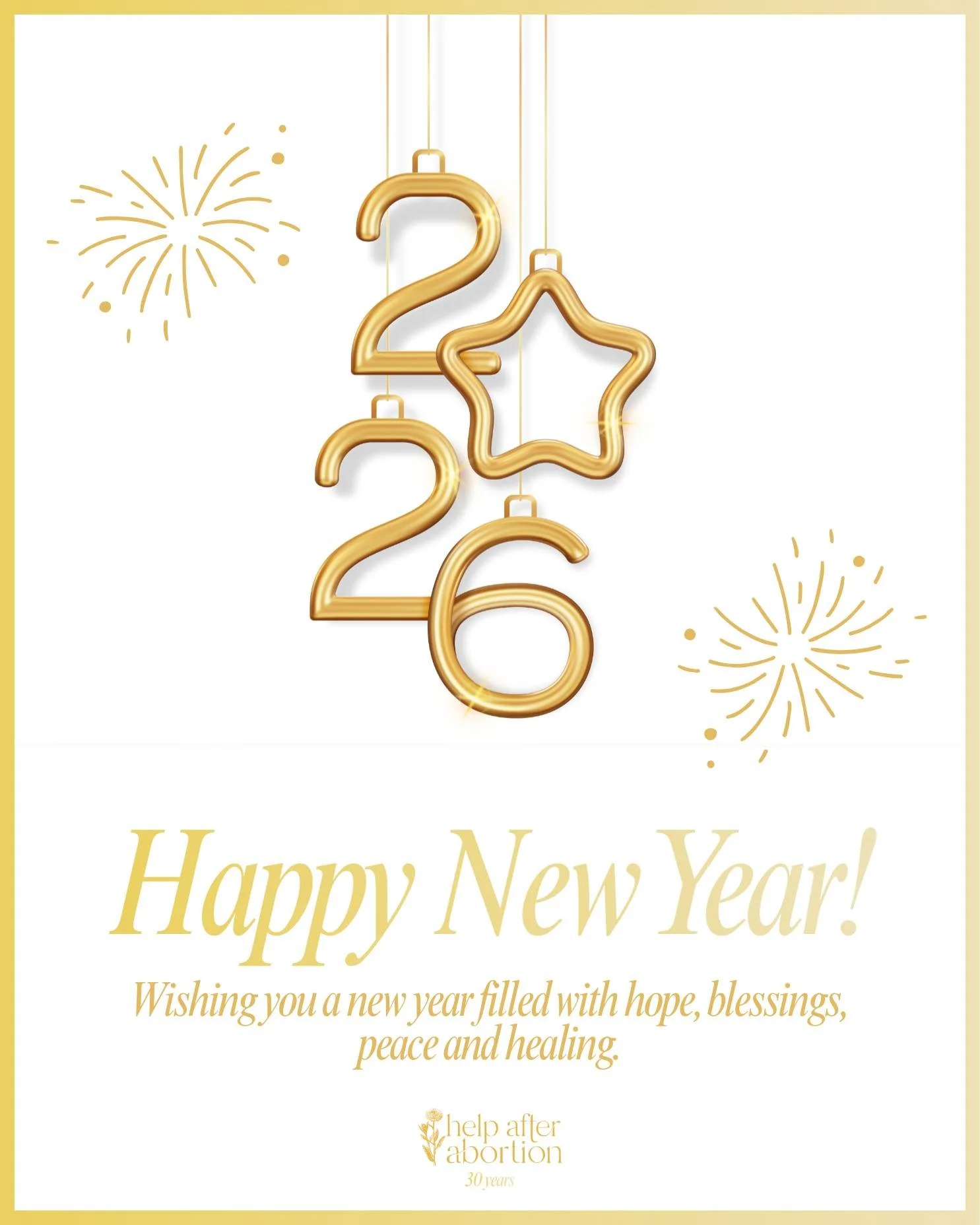 Happy new year from Project Rachel! 🎉