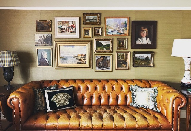 &ldquo;Classical Musings&rdquo; is our recent oil painting collage, with a nod to simpler times and classical refinement telling a story of developments through the ages. Let Farber Art Services bring your eclectic collections together into one stunn