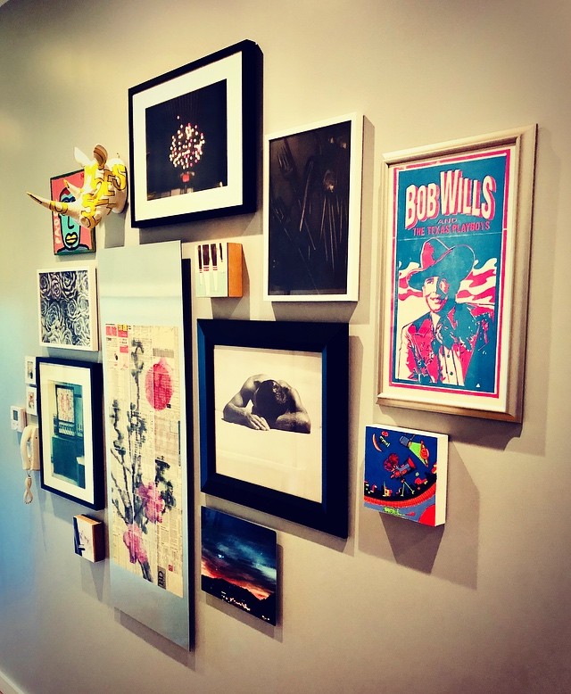 &ldquo;Enjoy the Ride&rdquo; is our recent installation that blends an eclectic selection of mementos and artworks. The more eclectic the collection the more interesting it becomes! Do you want to create a wall with its own personality? We&rsquo;d lo