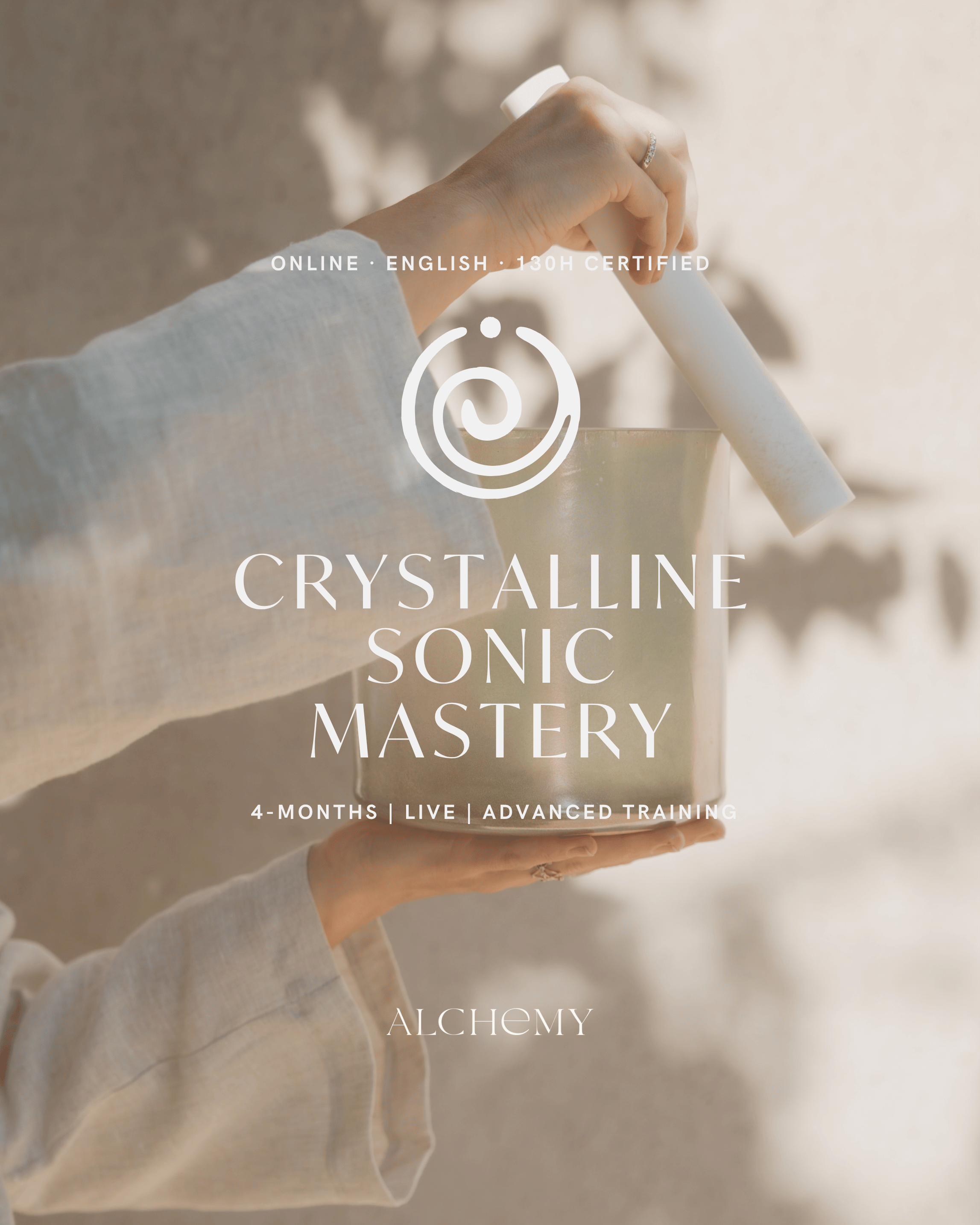Crystalline Sonic mastery Program (200h)