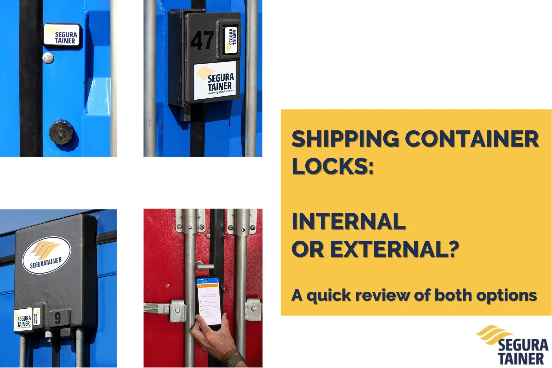 Shipping Container Locks: Should You Choose Internal or External Locking Systems?