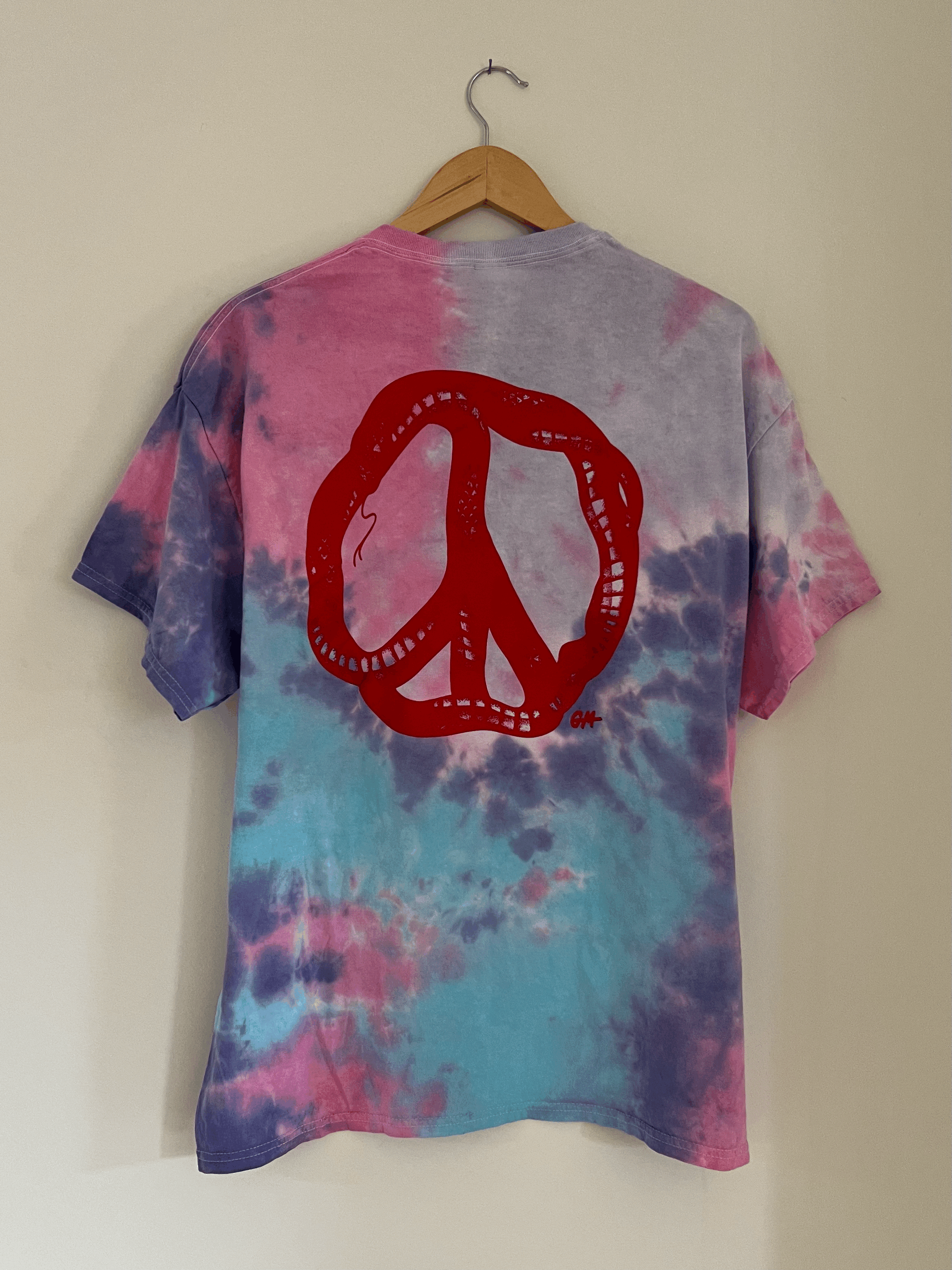PEACEKEEPER TIE-DYE UNISEX T-SHIRT