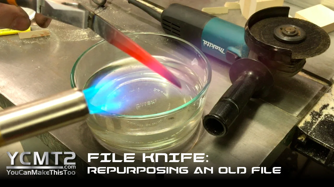 File Knife: Repurposing an Old File  