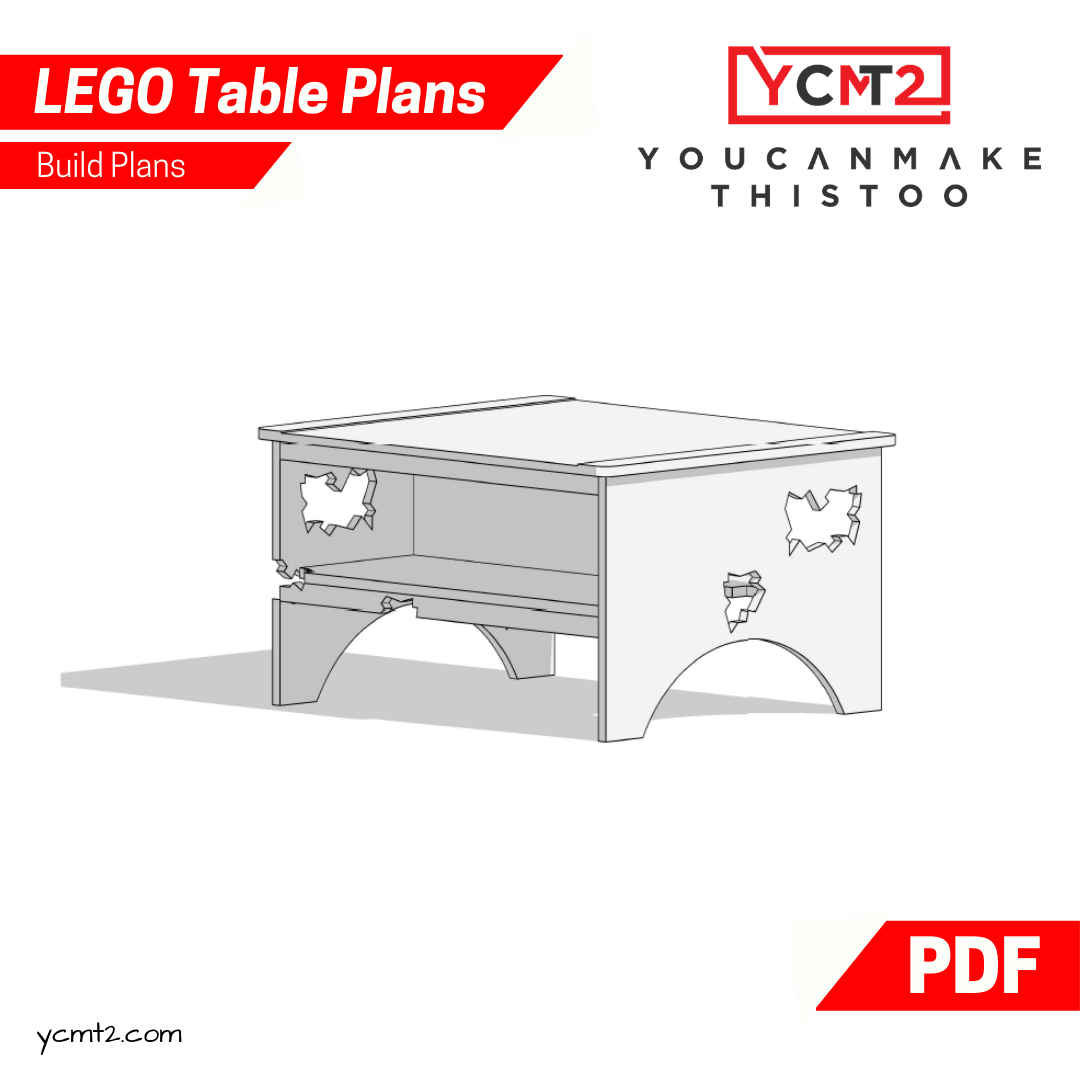 Diy Lego Table Youcanmakethistoo