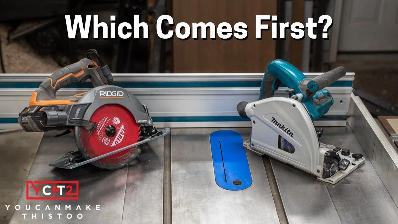 Track Saw, Table Saw, and Circular Saw Comparison