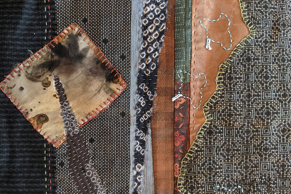 Slow Stitch: Pieced and Stitched Bird Bags — Judilee Fitzhugh