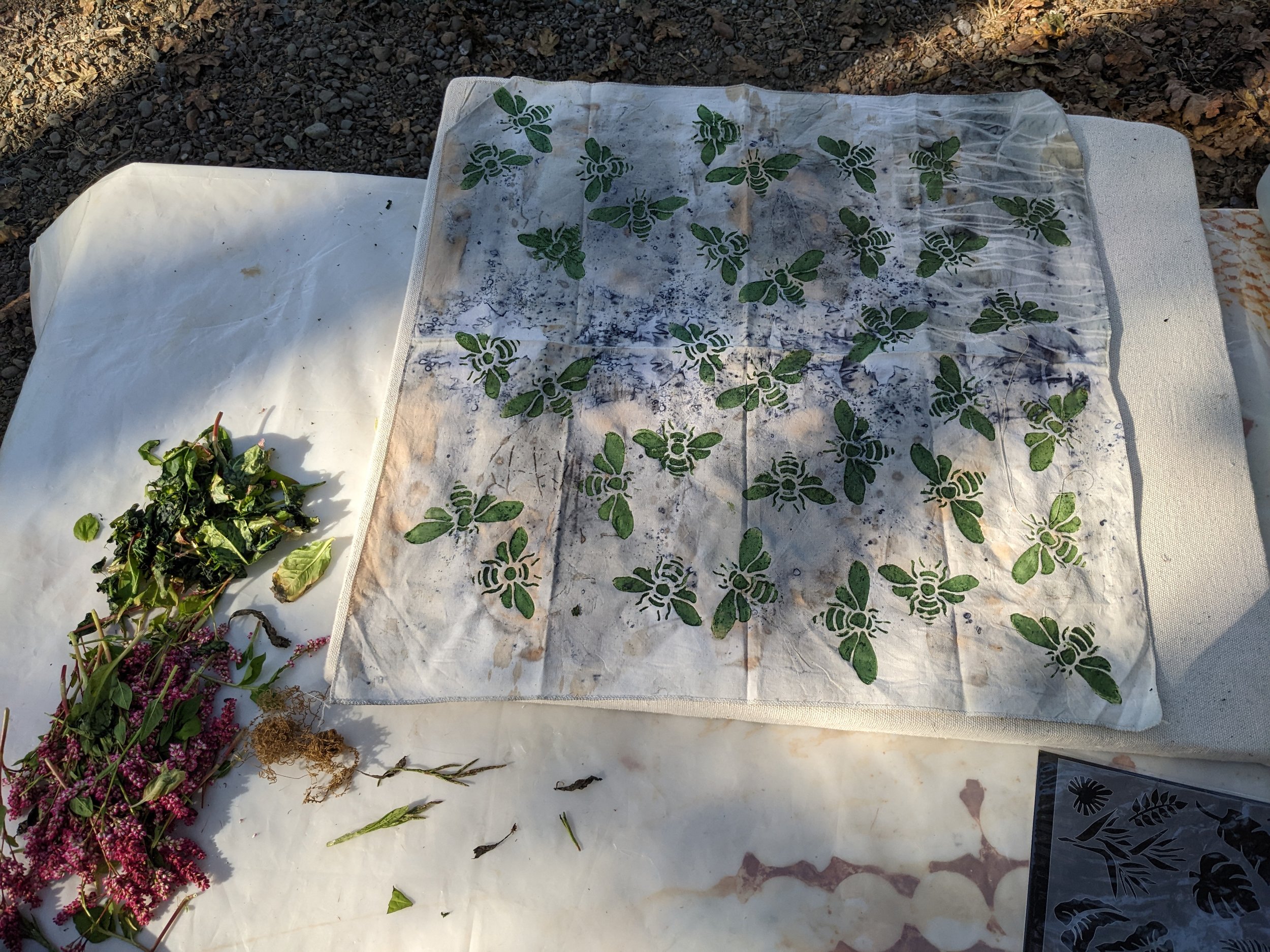 Printing with Natural Dyes