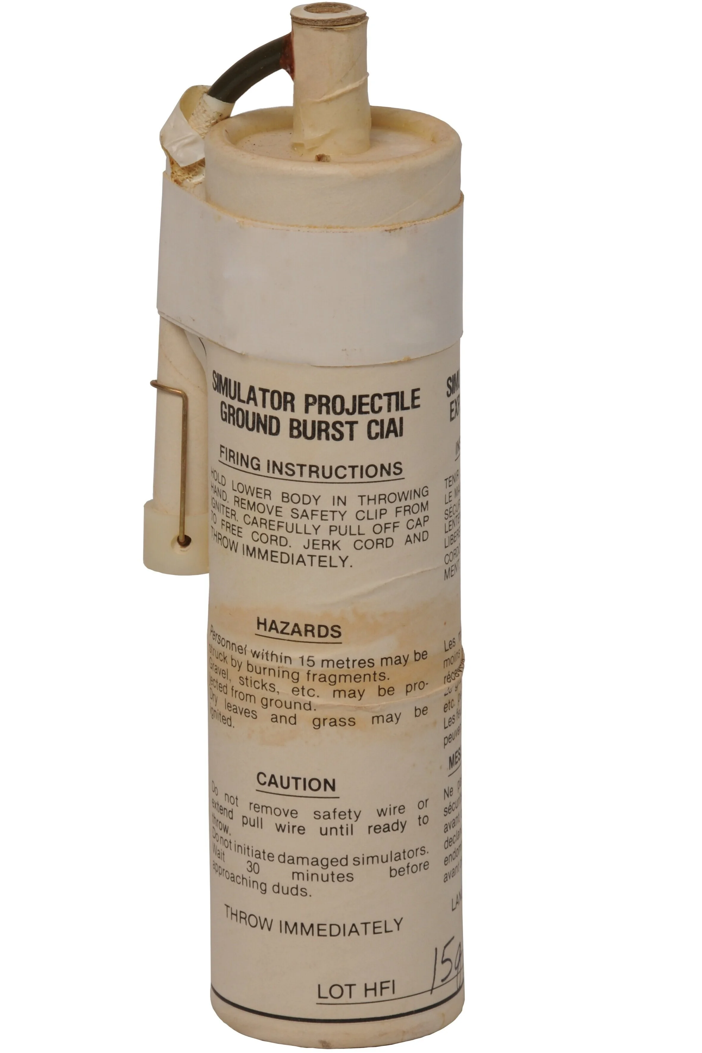 SC 115 - Simulated Projectile Ground Burst (MK115A2)