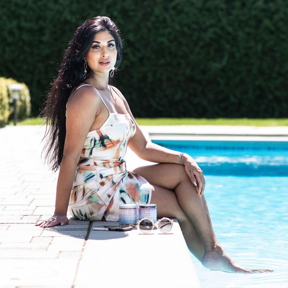 We&rsquo;re channeling these poolside vibes with the beautiful @nraey from her @ilikeherstylevancouver Summer Issue cover shoot 💦☀️❤️&zwj;🔥 How&rsquo;s everyone staying cool in the heatwave? Share some ideas by commenting below 🥵👇🏻