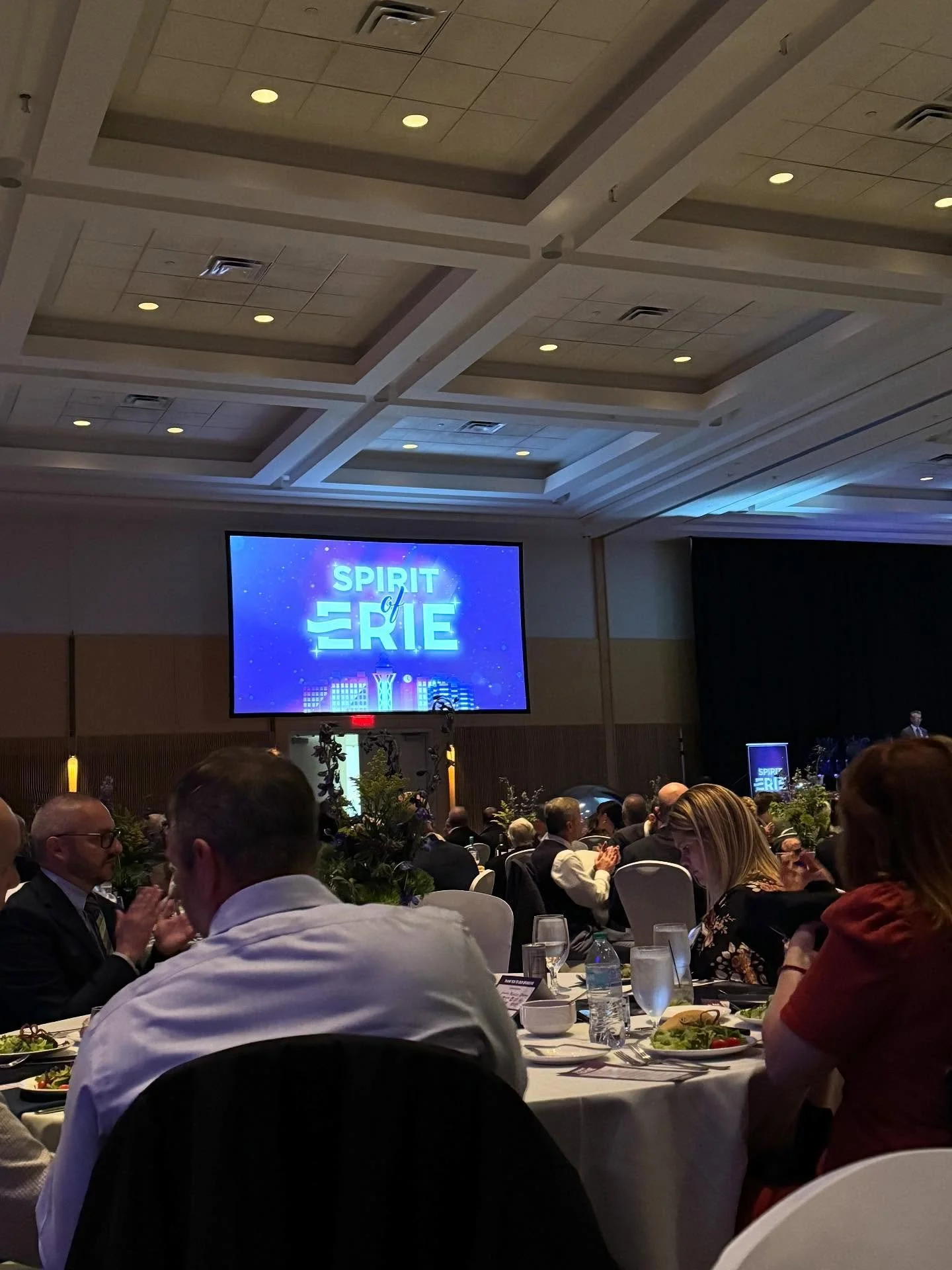 Last night, we attended the Spirit of Erie event at the Bayfront Convention Center. It was such a wonderful event filled with amazing, community-driven leaders. Congratulations to Radius members, Drew Whiting, recipient of the Catalytic Investment Aw