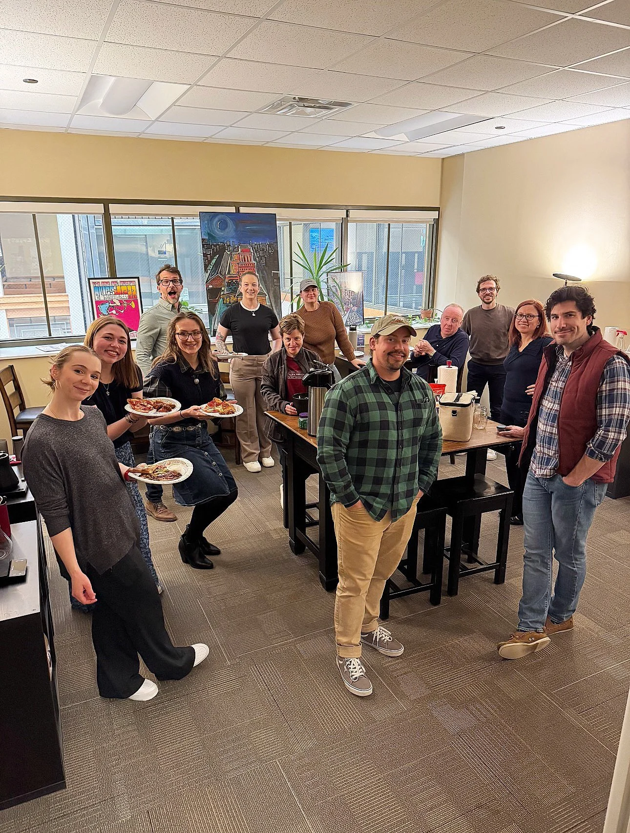 In case you were wondering&hellip; yes, you can have pizza parties on Thursday. They&rsquo;re not just for Fridays 🍕

Walk into Radius, get surprised with a party. We don&rsquo;t ever need an excuse to celebrate. Even Lady showed up&hellip;🐕

Thank
