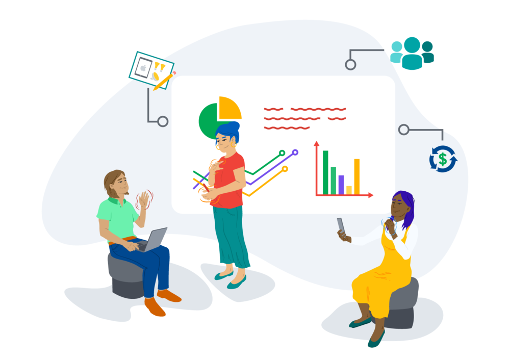 Grow and strengthen using data illustration 2/2