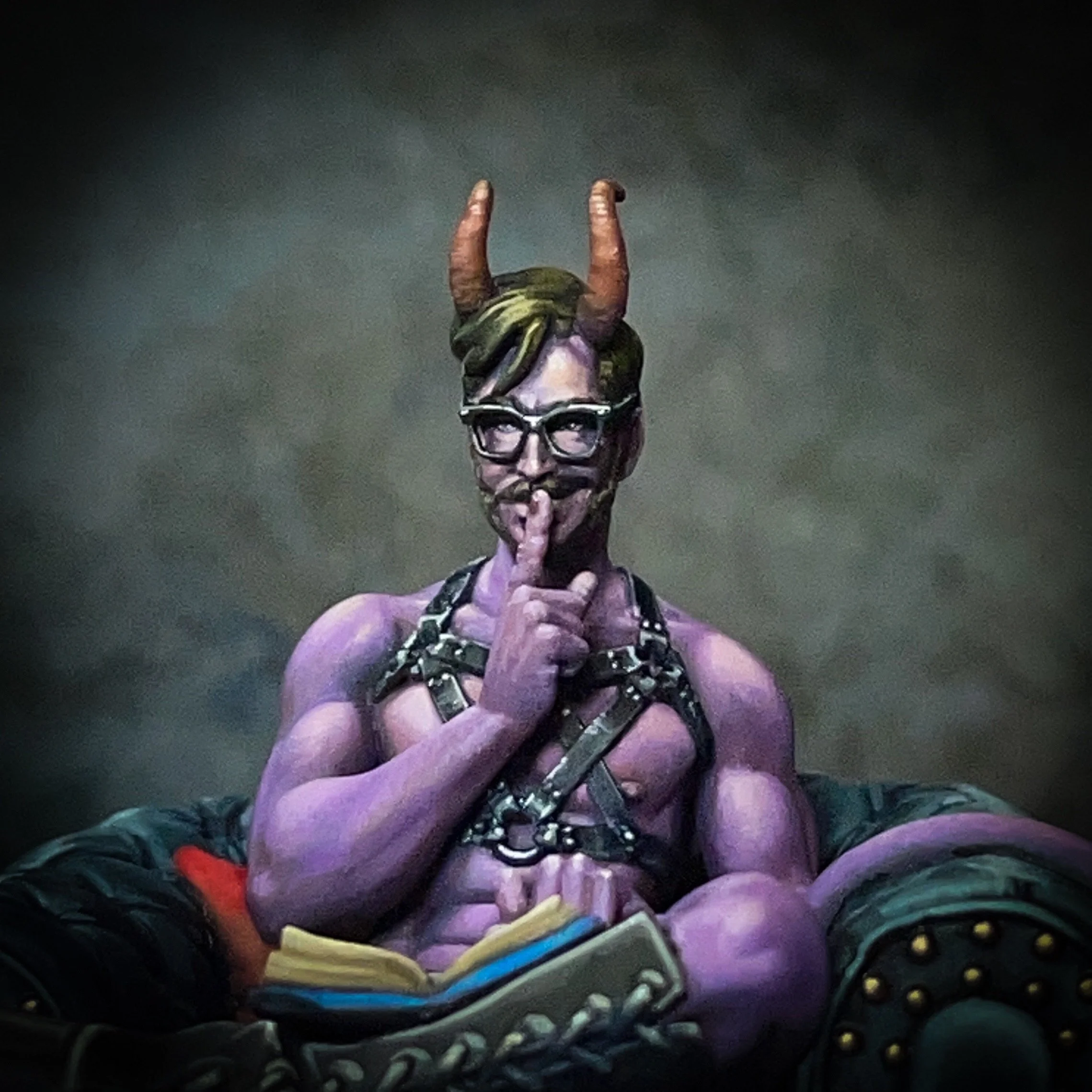 "Seductive and Intellectual: The Demon Librarian Miniature Challenging Stereotypes in the Miniature Hobby"