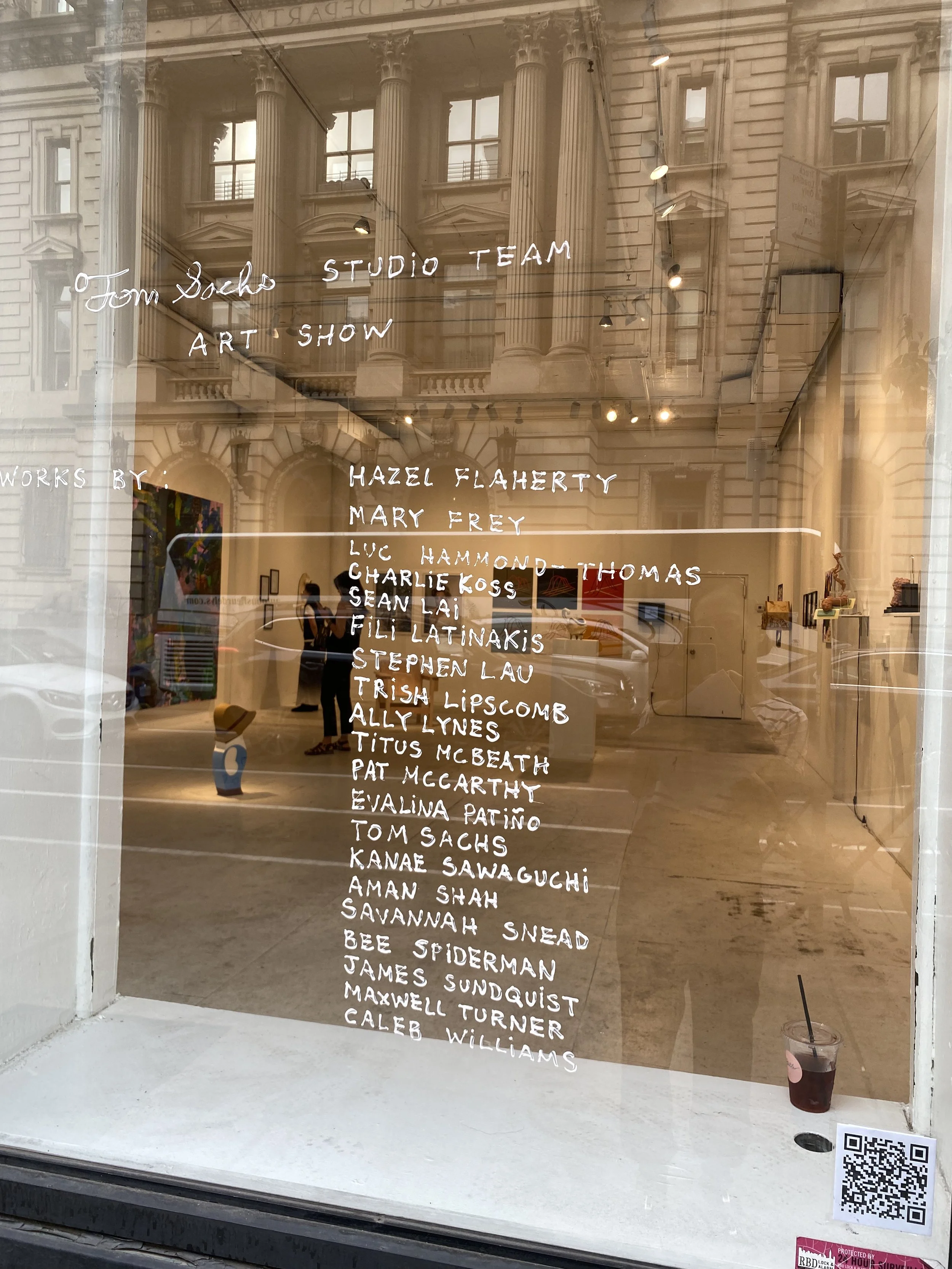 Tom Sachs Studio Team Art Show