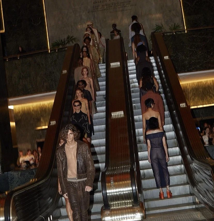 #NYFW  ECKHAUS LATTA 