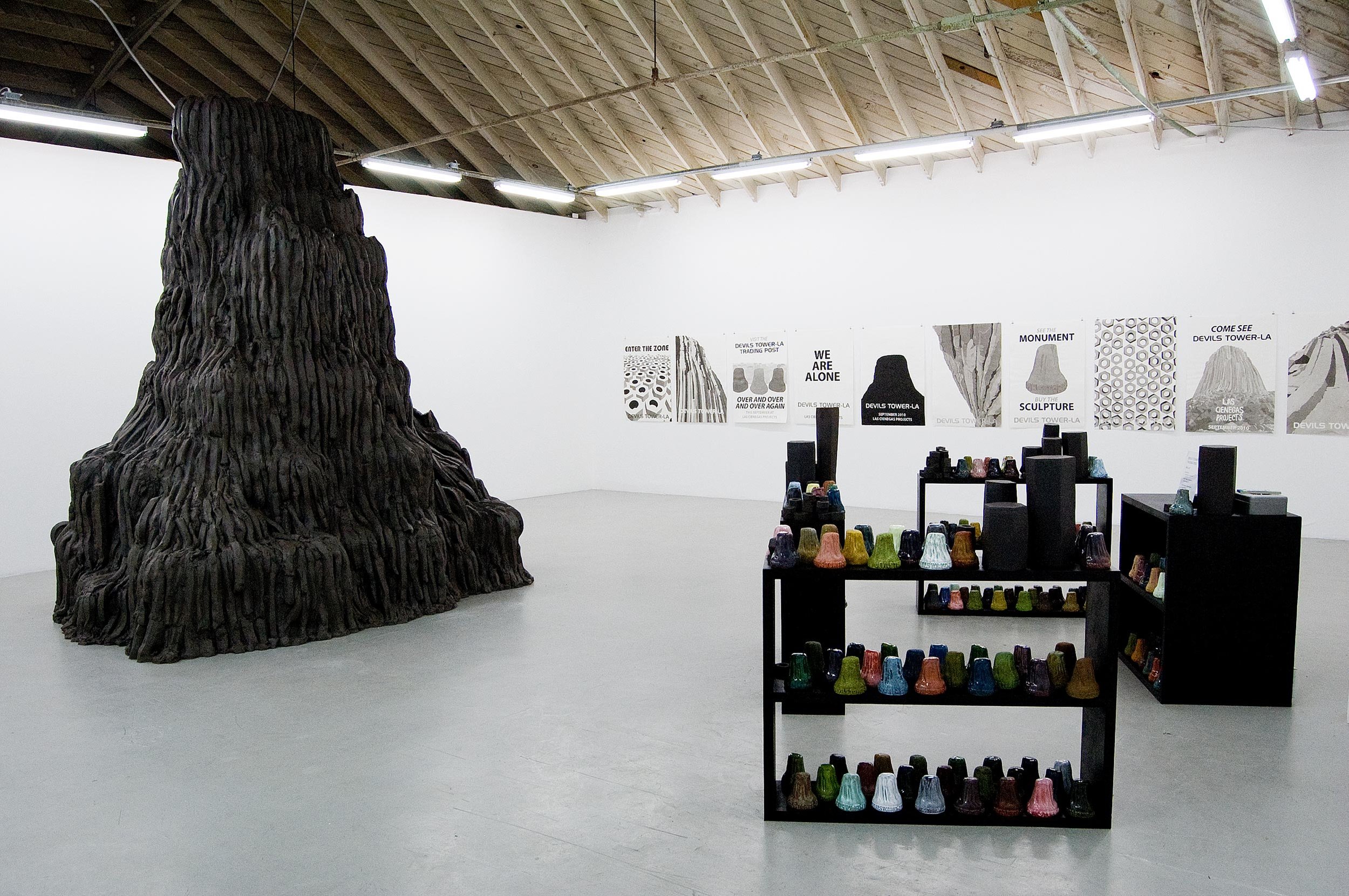 Devils Tower–LA, Las Cienegas Projects, installation view, 2010