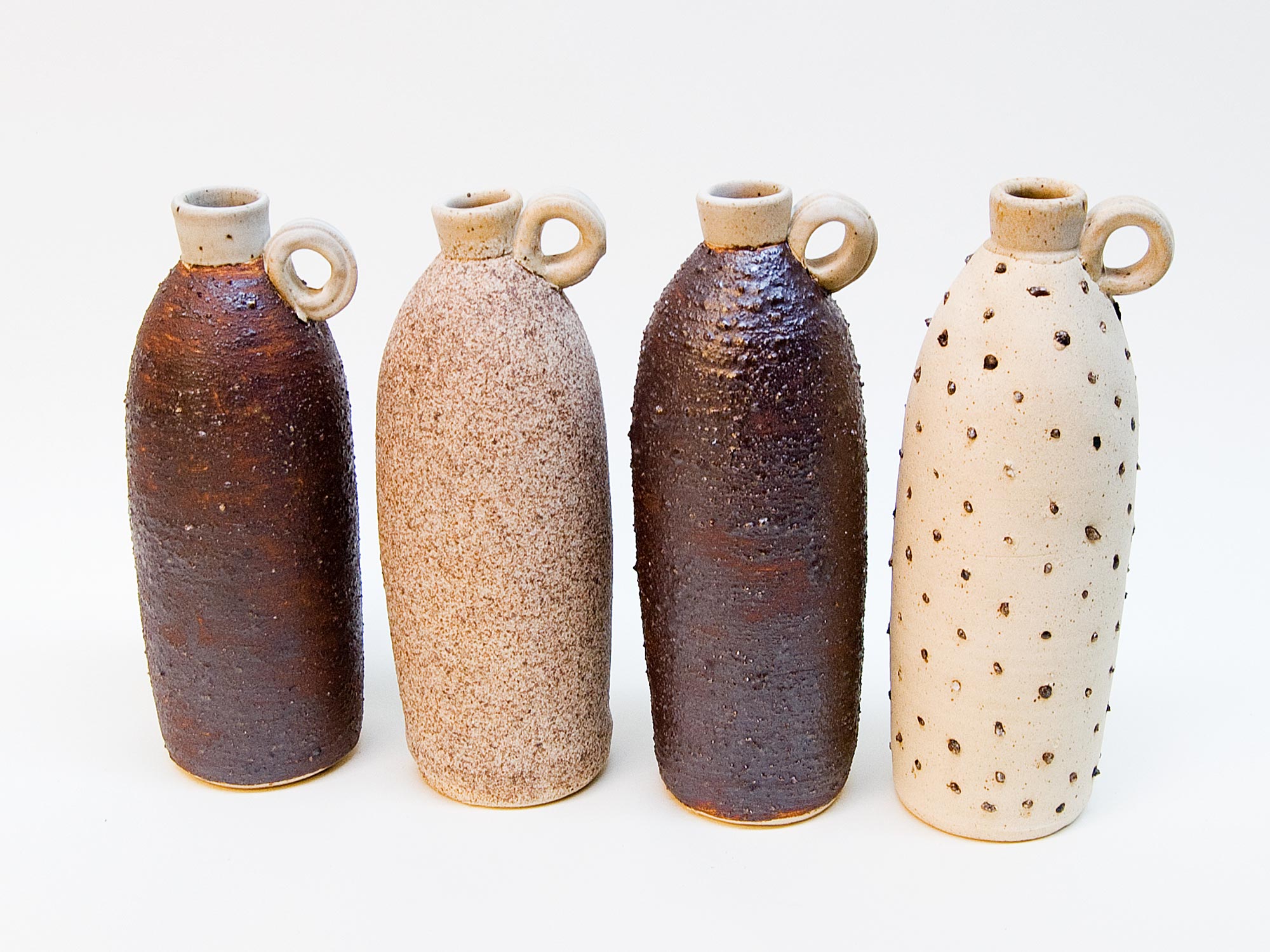  Los Angeles Dirt Whiskey Bottle series, stoneware, 2012 