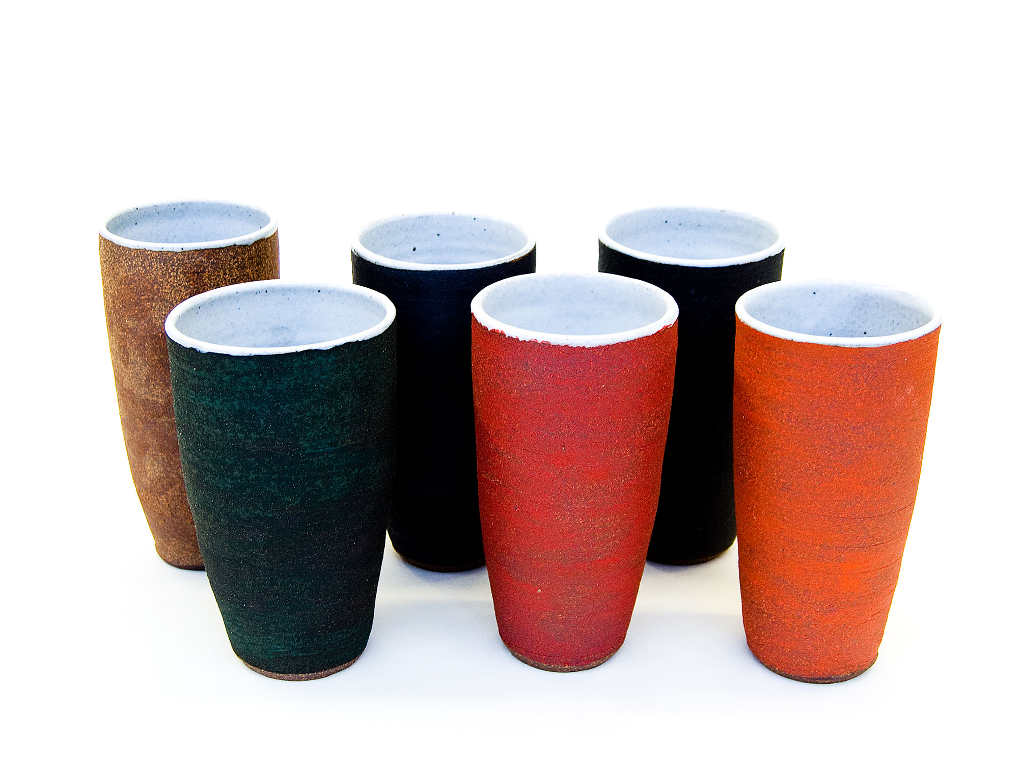  Tumblers, stoneware, 2013 