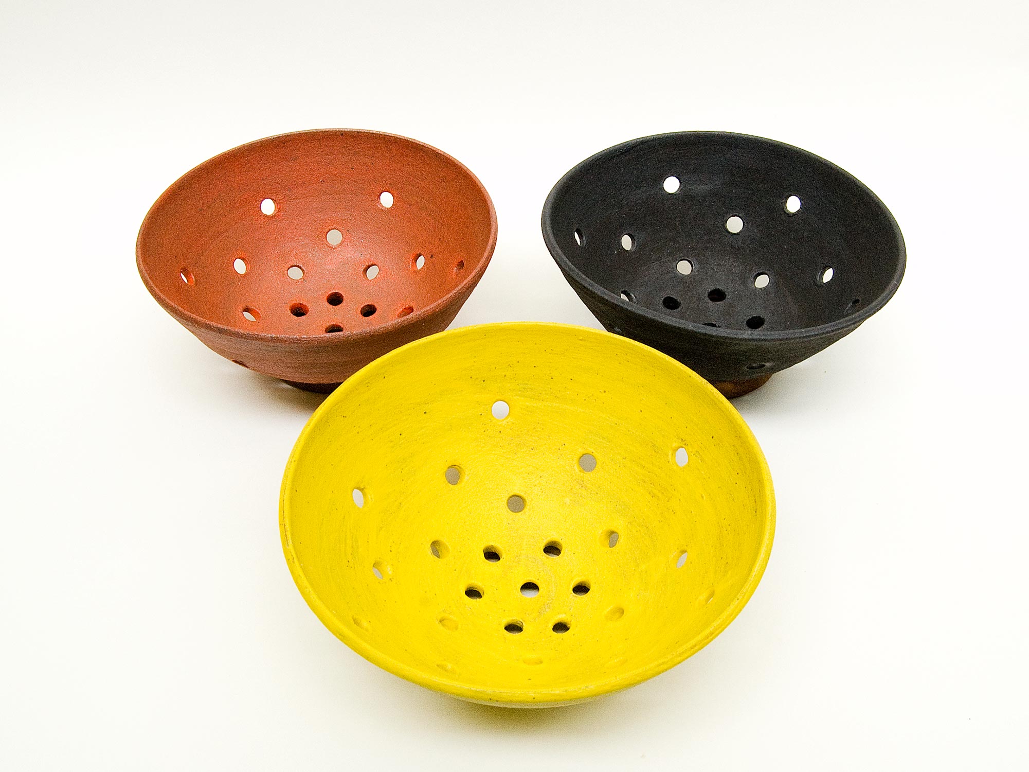  Fruit Bowls, stoneware, 2014 