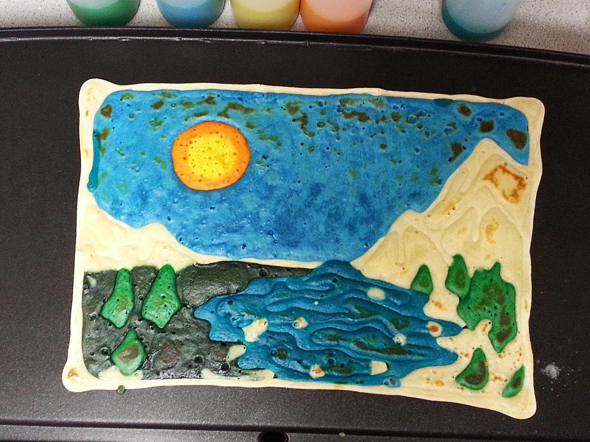  Pancake Landscape, 2014 