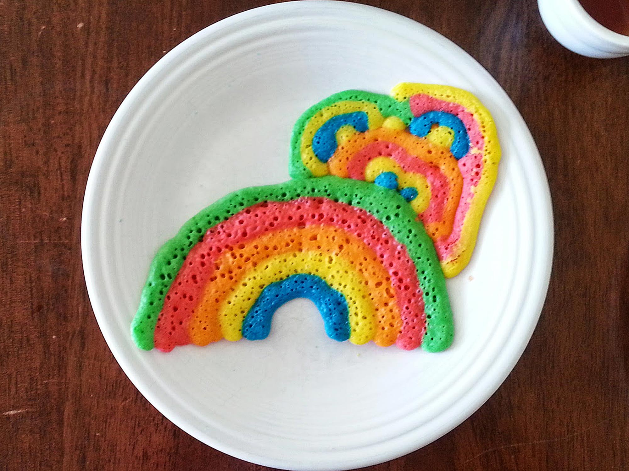  Rainbow with Tumor pancake, 2014 