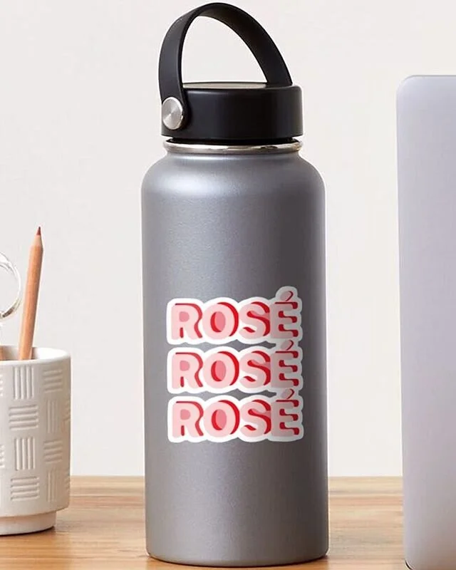 New new!! I&rsquo;m loving this ros&eacute; graphic I made! Check it out, link in bio 💕💕