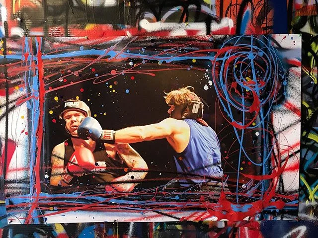 The Fighter @mgrendal13 .
..
#boxing #boxersofinstagram #kocancer #providencerhodeisland #money #motivation #getsome #art #chicago #thoughts #doyoueven #paint #likeforlikes #followforfollowback #above #spraypaintart #spraypaint #artist #instagram