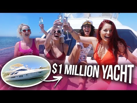 We Had a $1 MILLION DOLLAR YACHT all to Ourselves?!