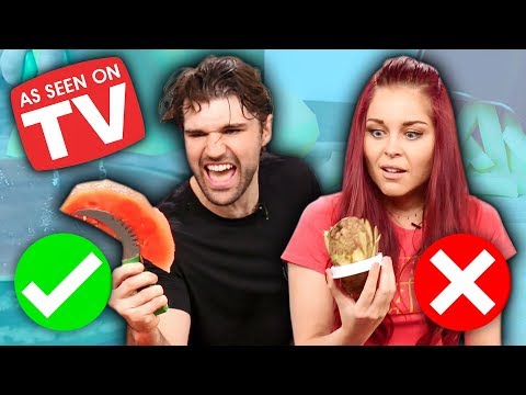 6 WEIRD "As Seen on TV" Kitchen Gadgets Tested! (What the Flavor)