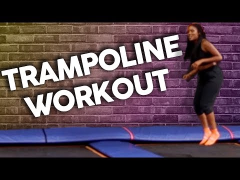 Working Out on a Giant Trampoline?! (Get Jacked)