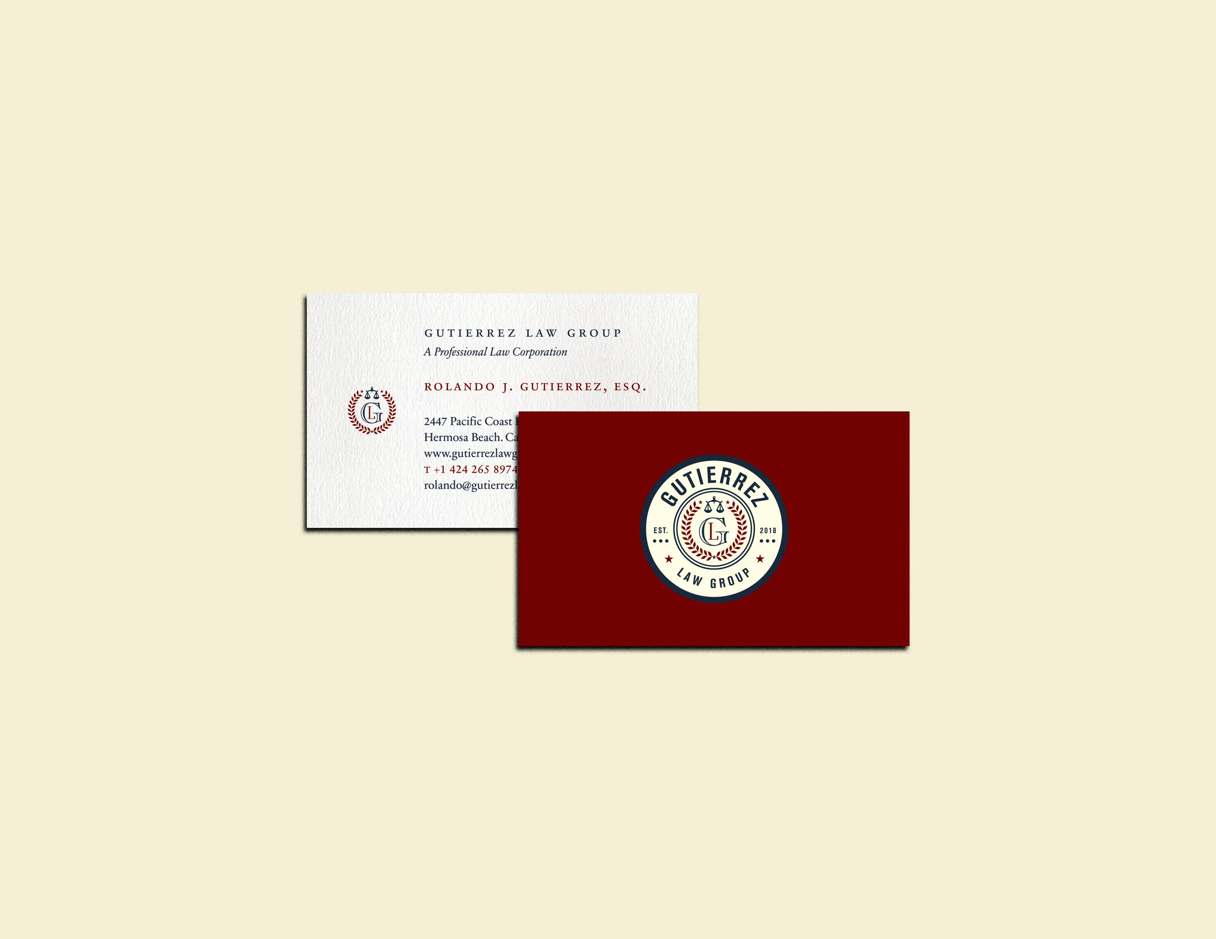 Gutierrez Law Group Brand Identity