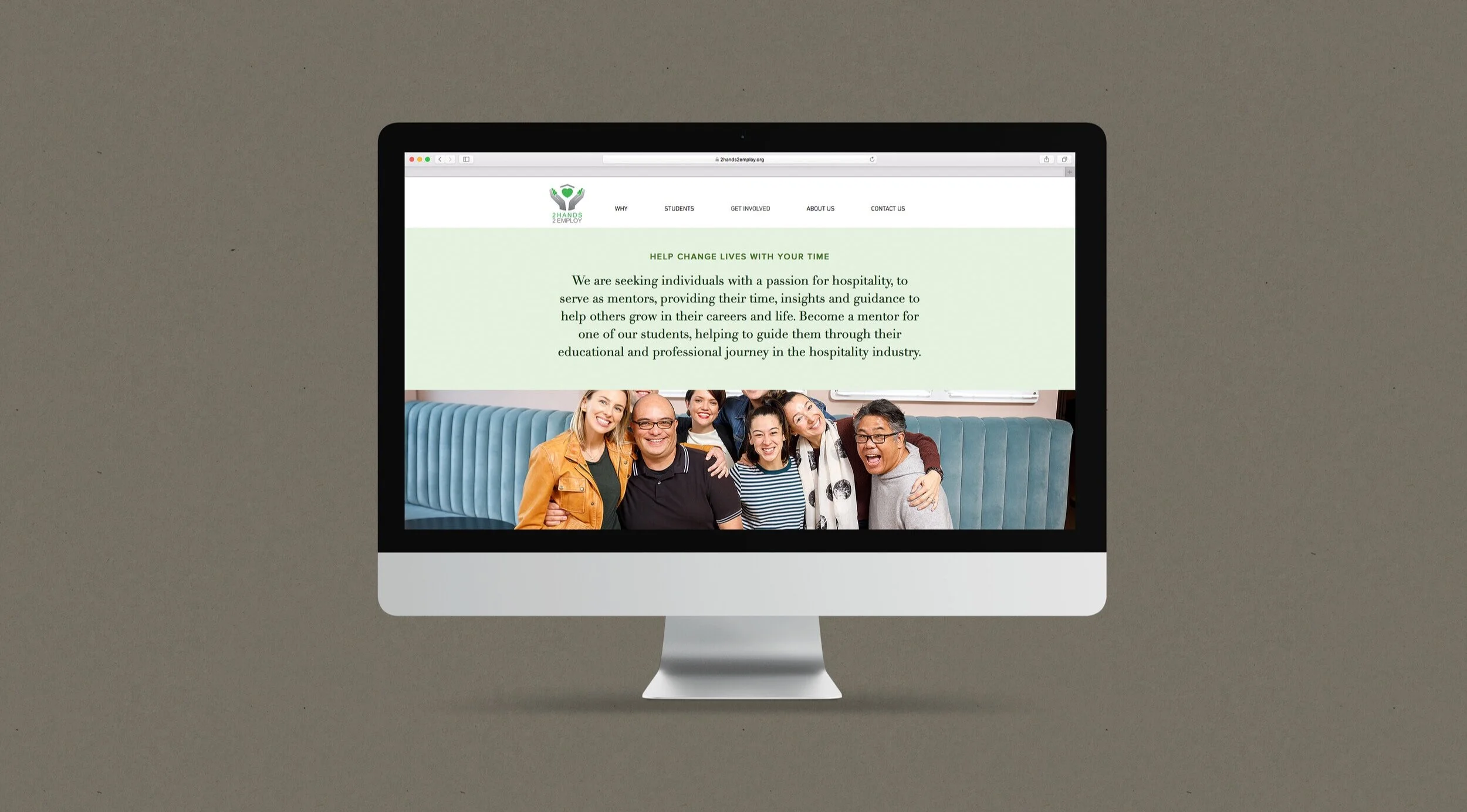2Hands2Employ Volunteer Brandwork
