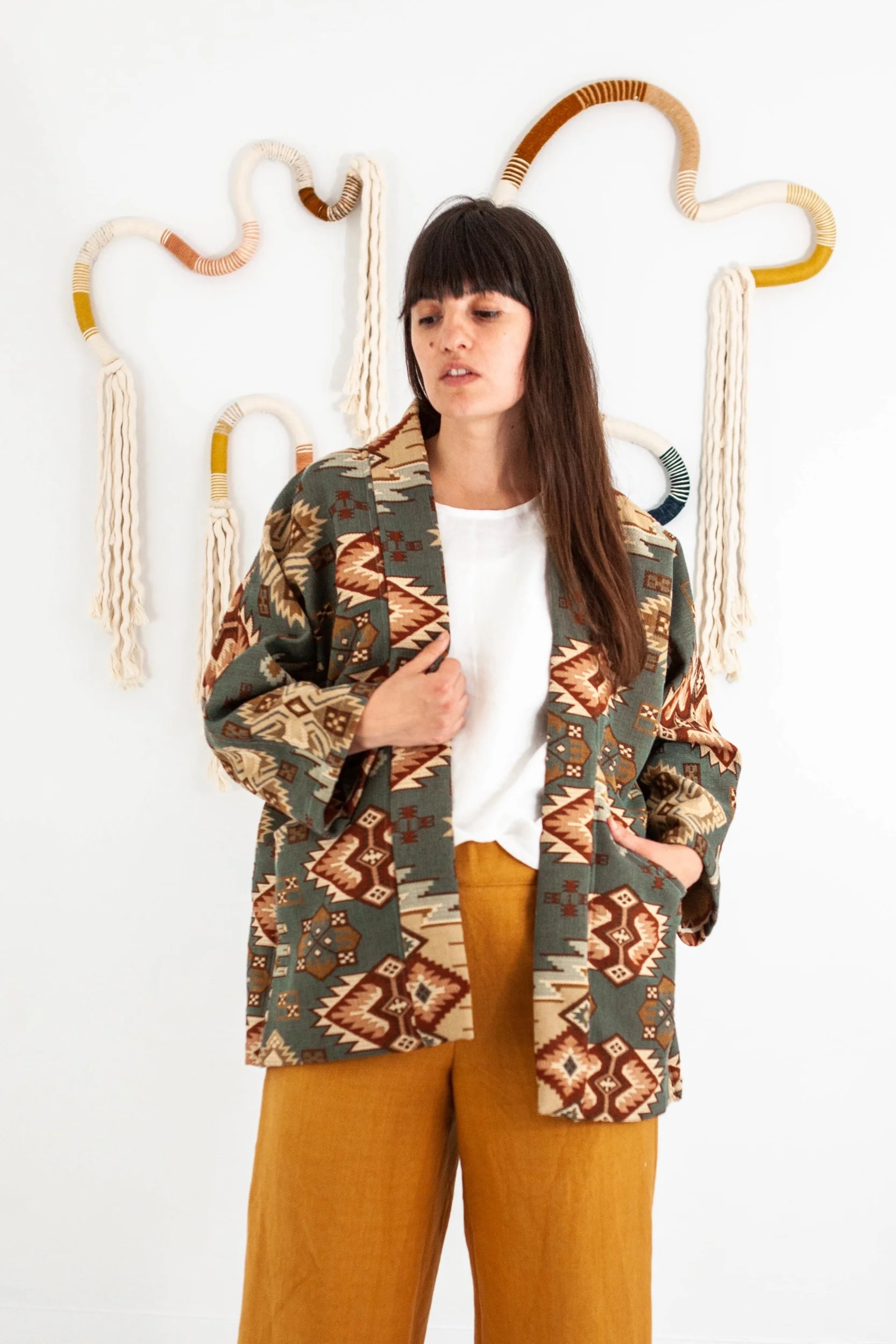 kimono sleeve jacket