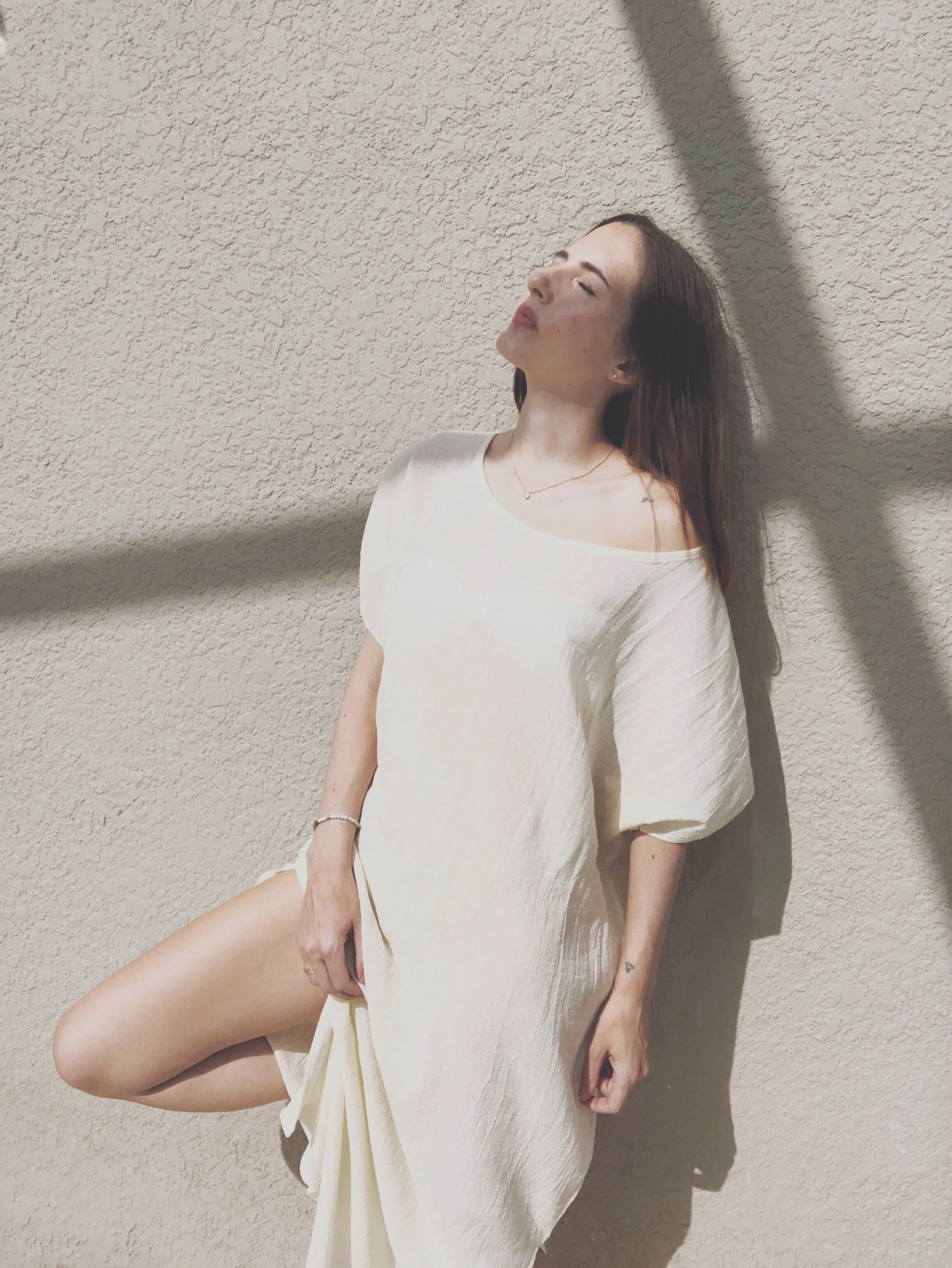Loom Natural Sile Caftan Dress