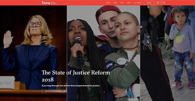 Honored to be named in the list of &quot;Best of 2018&quot; by the Vera Institute of Justice alongside some amazing books, films, podcasts, and music. 
This organization is on the front lines in the battle for justice reform and racial equality. 
#ve