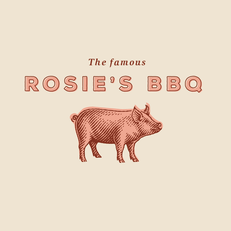Rosie's BBQ: logos