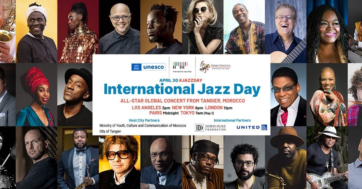 Jazz fans, get ready to celebrate International Jazz Day on April 30th, 2024, broadcasted from Tangier, Morocco!

This year&rsquo;s global celebration heads to Africa for the first time with an all-star concert at the new Palace of Arts and Culture. 