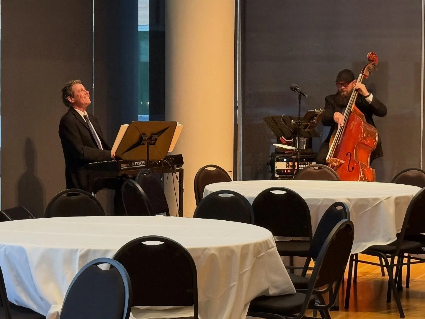 A glimpse from soundcheck on Sunday at the Target Atrium at Orchestra Hall! Huge thanks to the team at Orchestra Hall for making the day run so smoothly. 

From the sound check to the last groups hanging out and even dancing at their tables, the ener