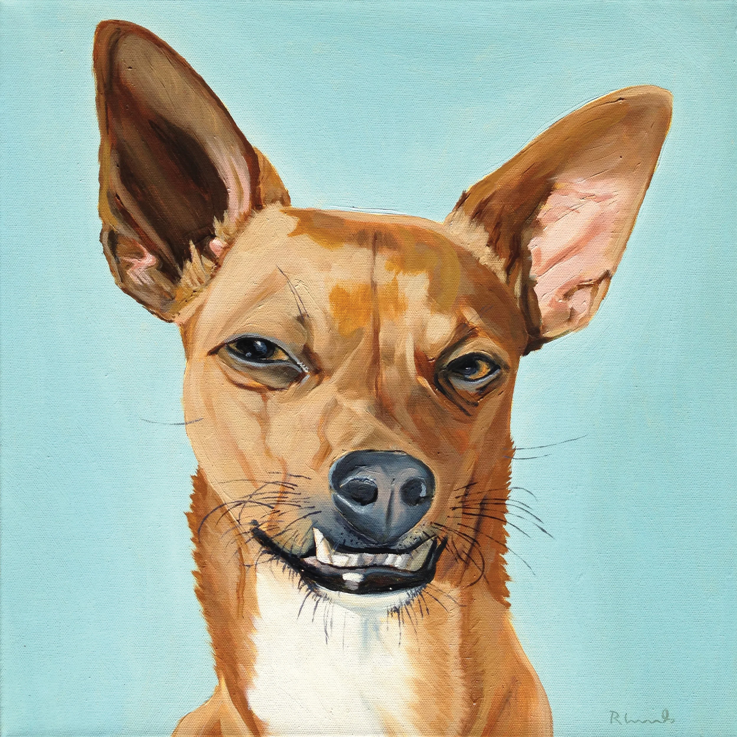 My first pet portrait, Steve.