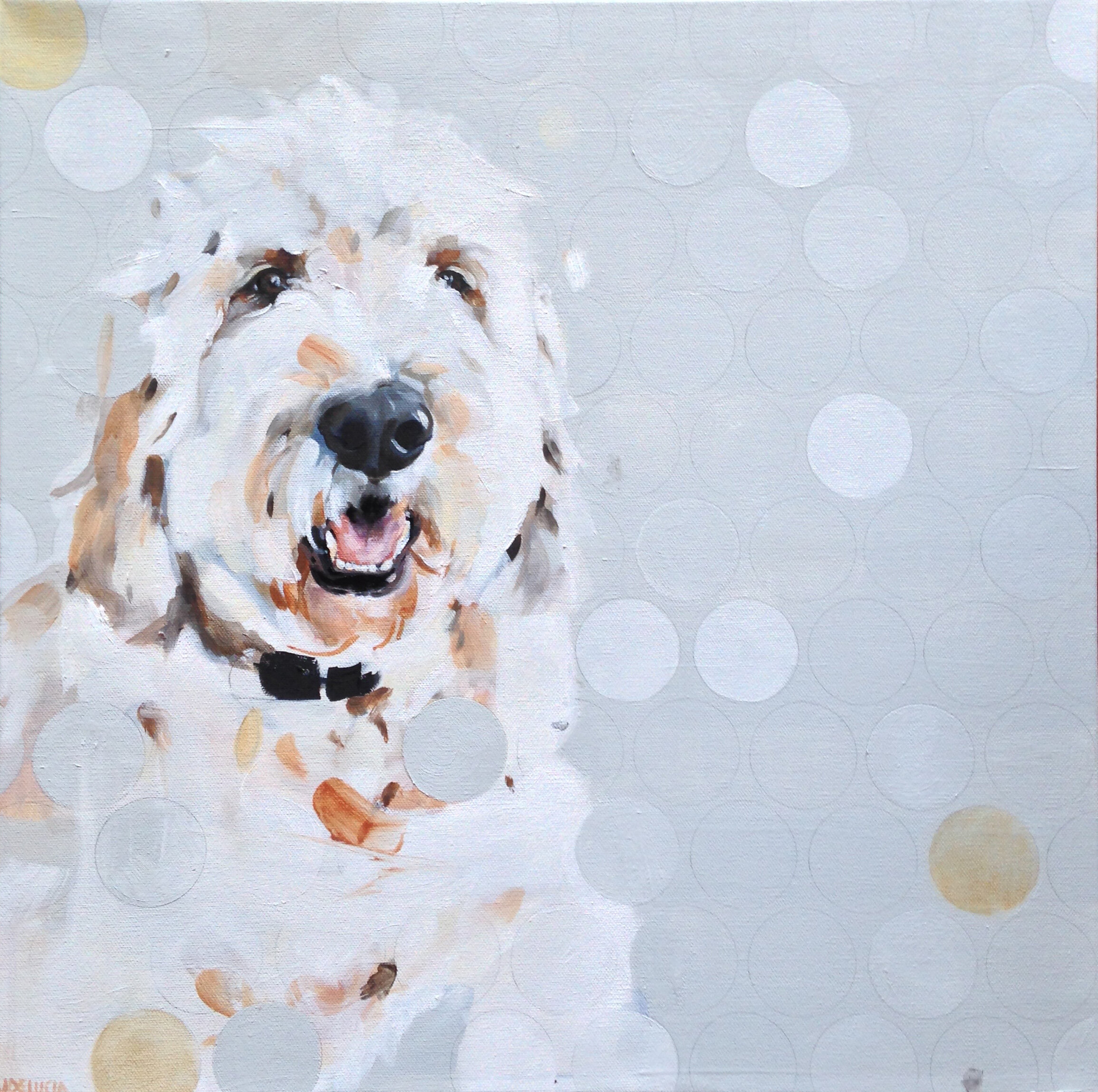 "Regan", Oil on canvas.