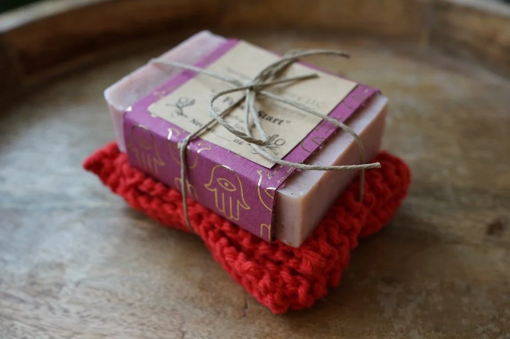 Soap & Wash Cloth Bundle