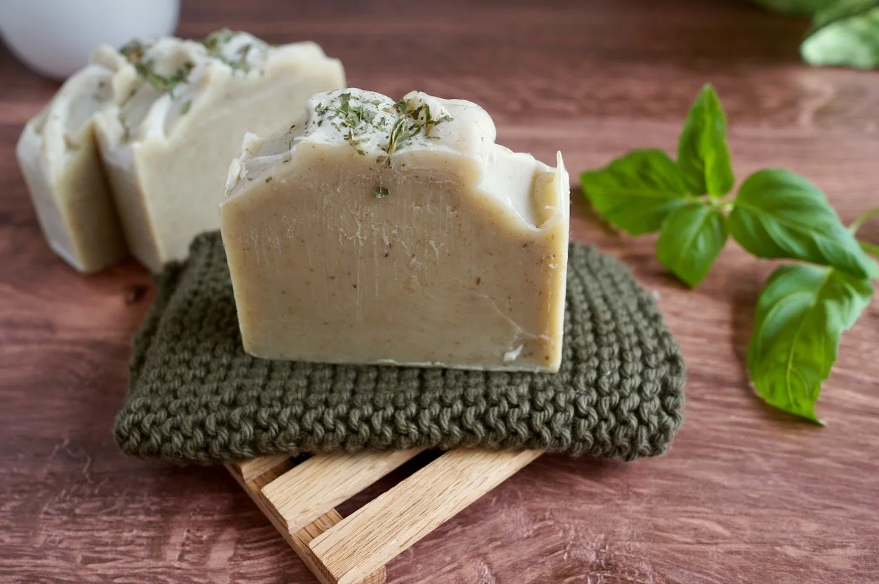 "The Nettlesome" Sweet Basil & Patchouli Soap