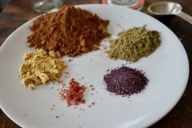 rose and damiana hot chocolate ingredients