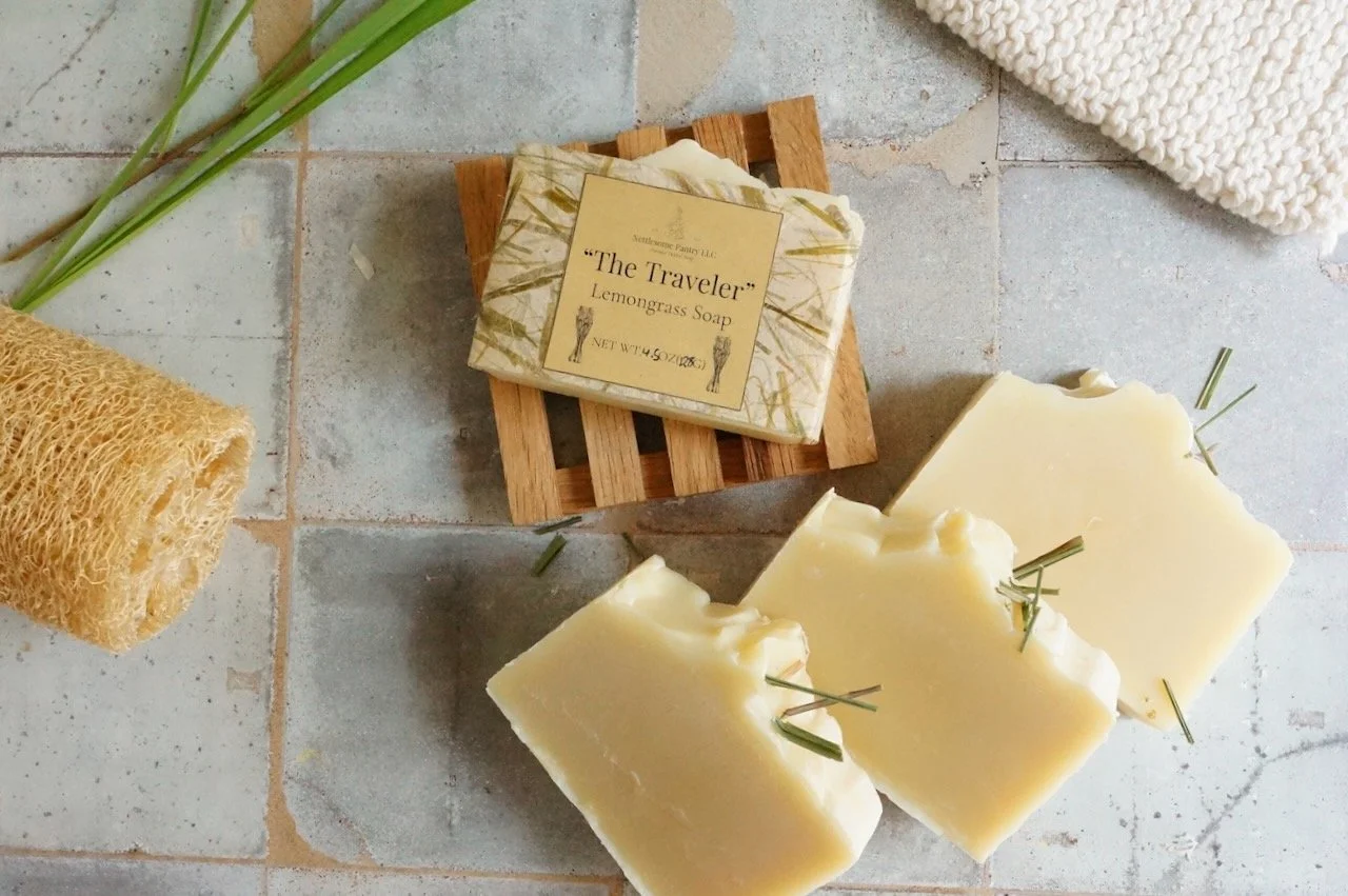 lemongrass bar soap made in Ogden utah.jpeg