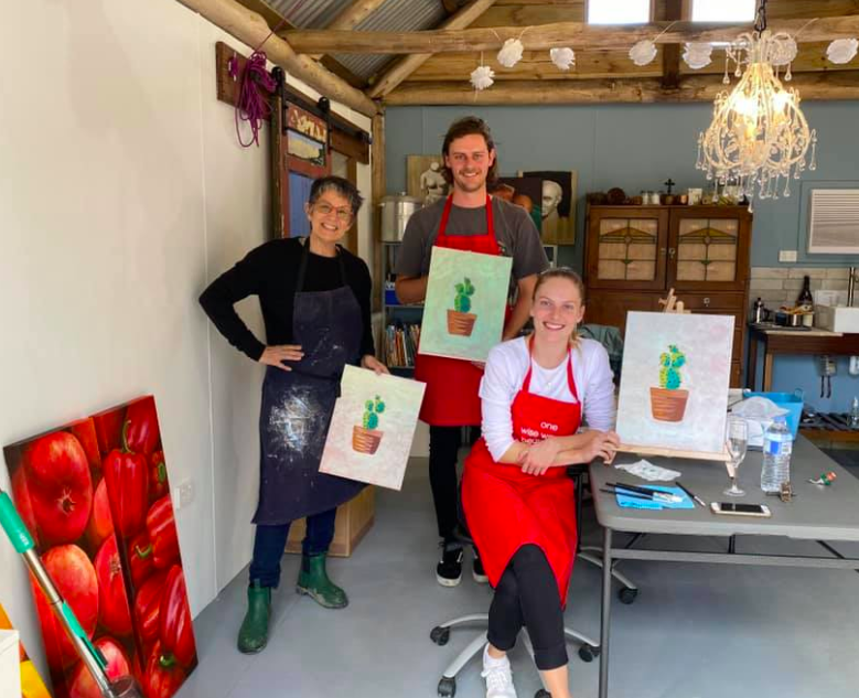 Art N Sip at Hollybrook Hunter Valley 