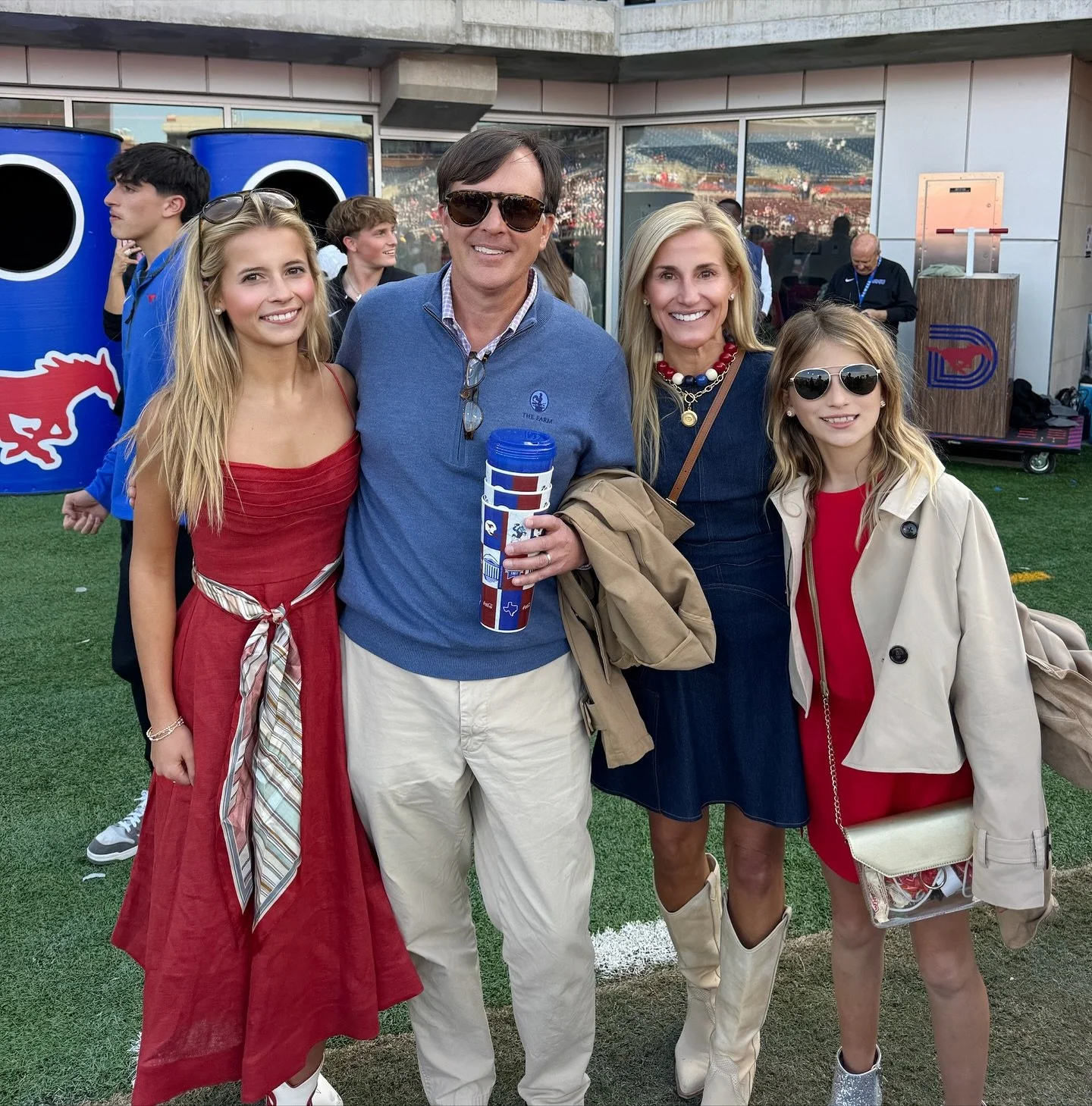 An early morning out of Chattanooga was well worth it with the fabulous day we had watching SMU upset Miami! The cheerleaders, the tailgating, the energy of the game &hellip; complete with taking part in my favorite football tradition of rushing the 